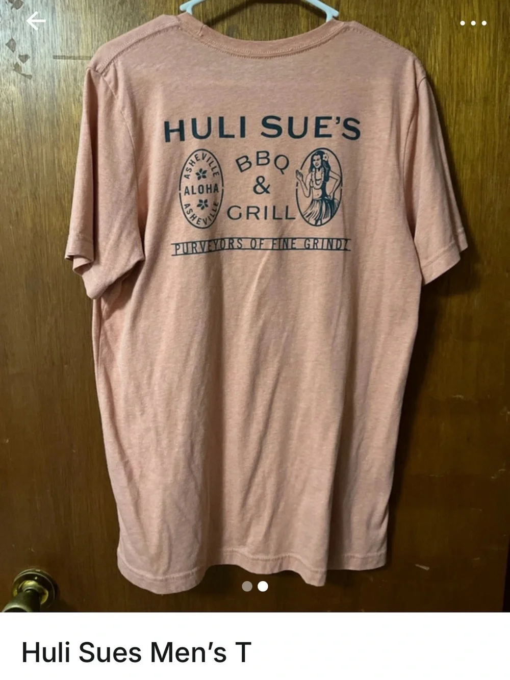 Men’s Short Sleeve T-Shirt in Dusty Pink